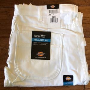 Dickies relaxed fit painter pants white 36 x 34